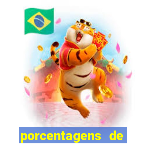 porcentagens de jogos pagantes